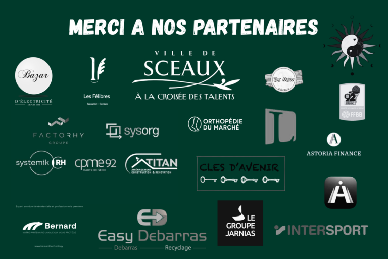 MERCI A NOS PARTENAIRES